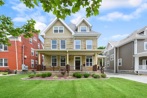 Free Parking+9Bedrooms+BBQ+Netflix Near Bakery Sq.