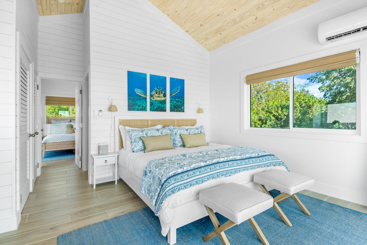 Vilë me kripë Shaker - Shtëpi pushimesh ekskluzive Exuma me qira