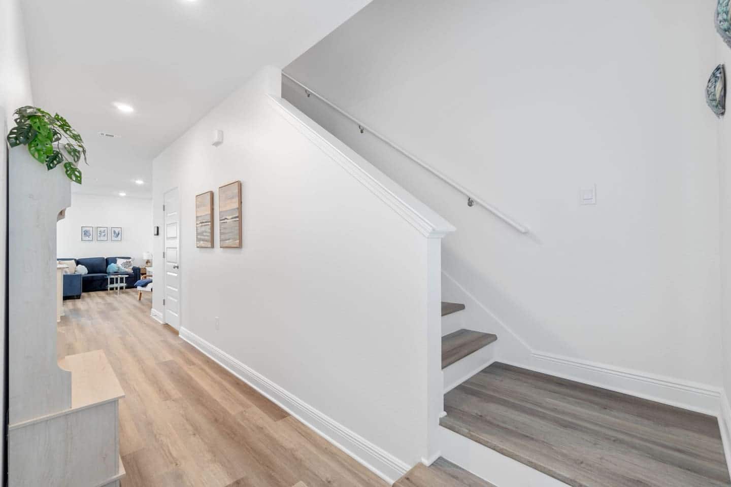 The main entryway leads to an open concept living area, perfect for a large family