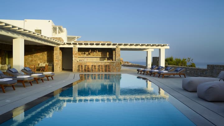 Amazing 10br Villa In The Fantasy Island - Cyclades