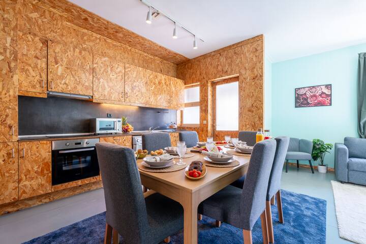 3 Colorful Bright Flats w/Balcony by HostWise gallery image 2