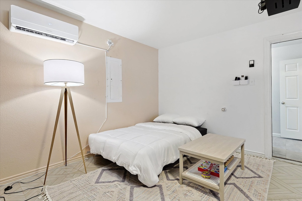 Gezellige slaapbank in de speelkamer