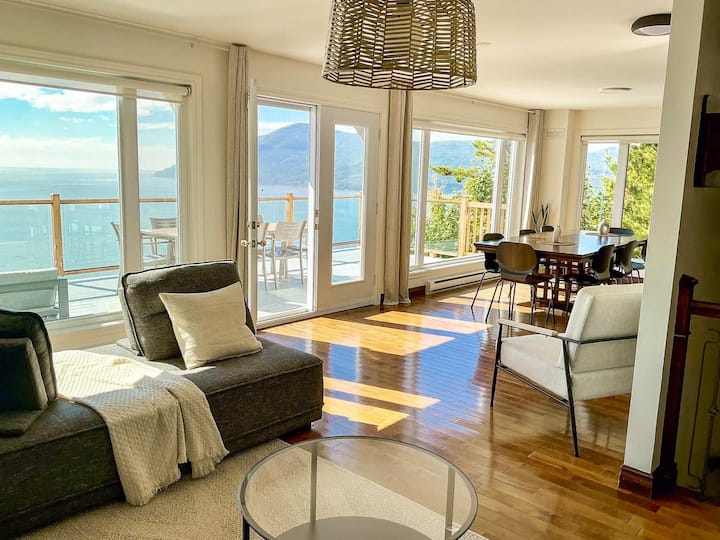 Villa Azur Charlevoix | Vue Sur Trois éTages - Baie-Saint-Paul
