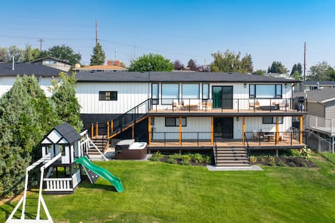 Great Falls Premier Retreat |Views| Hot Tub |Fun