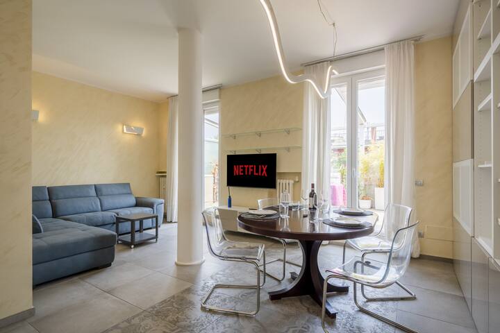 Glamorous Terrace – Excl. 3bdr a 300mt da Centrale gallery image 2