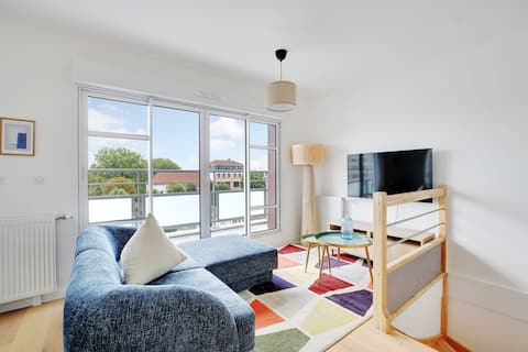 Lovely Duplex -4BR/8P-Proche Disneyland