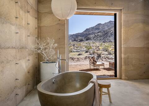 Morning Dove Rammed Earth Oasis