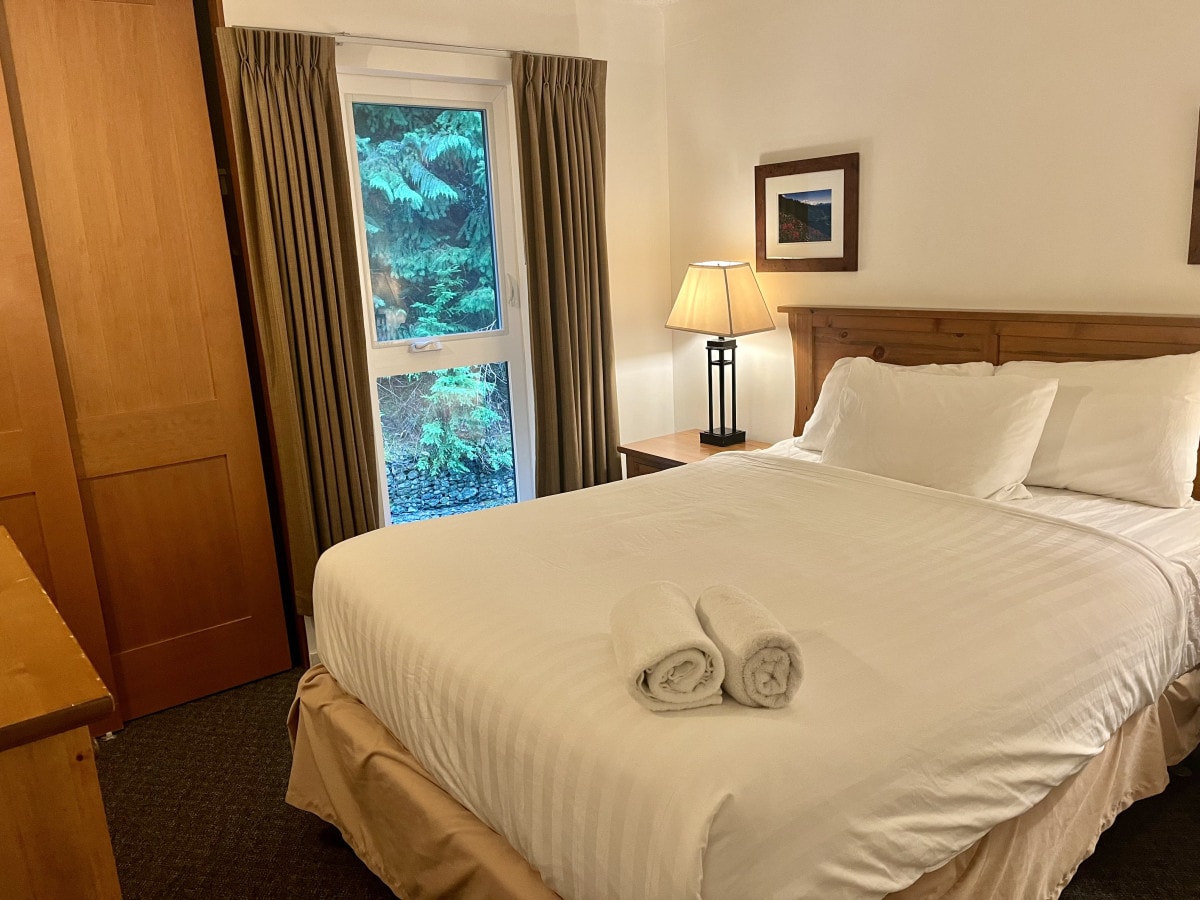 Deuxième chambre avec lit Queen Size.