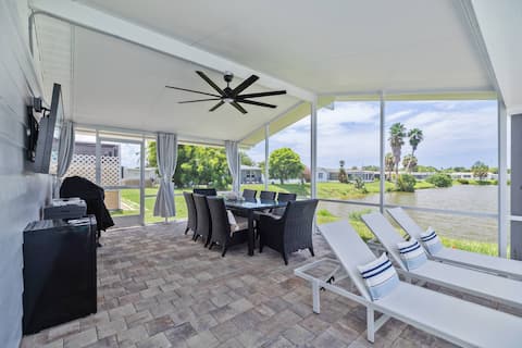 3BR Home w/ Heated Pool, BBQ & Bikes – Family