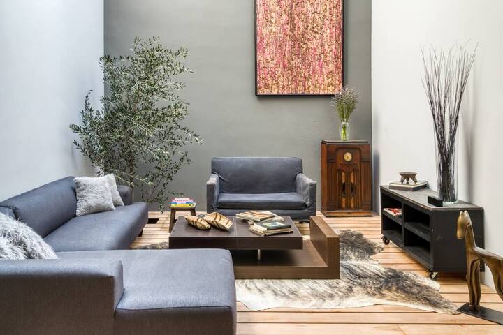 2Br Three Story Town House in Condesa