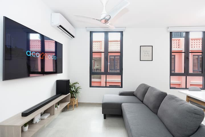 ห้องนั่งเล่นที่สะดวกสบาย 