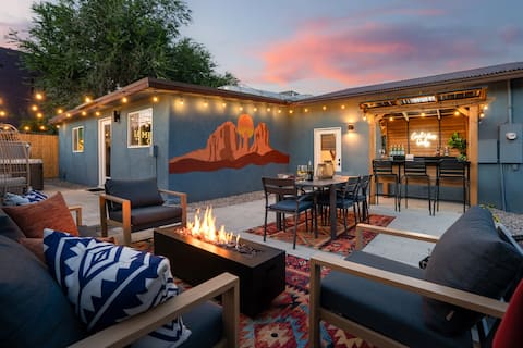 Top Airbnb: West Sedona|Hot Tub|Game Room|Close to Everything in Sedona