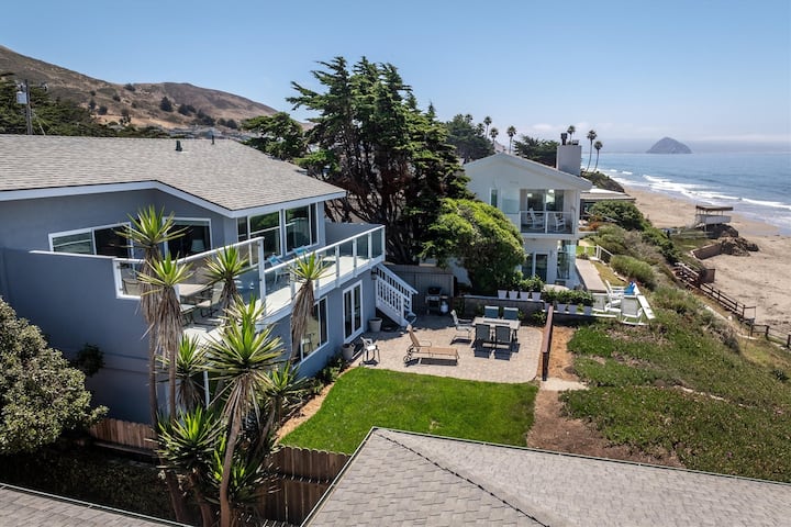 (034) Waves And Wonders-4 Bedroom Ocean Front - Cayucos, CA