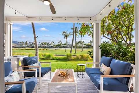 Ocean side 3 bd Villa: walk 2 beach, heated pool