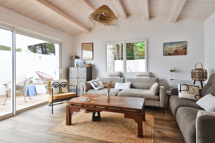 Jolie Maison Pour 7 - 300 M De La Plage - Dunes - La Guérinière