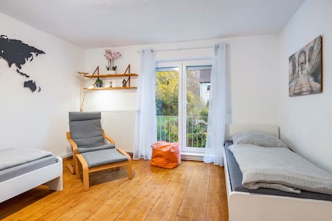 Erfolgreiche Airbnb-Immobilie: Apartment Hannover egli in Mittelfeld