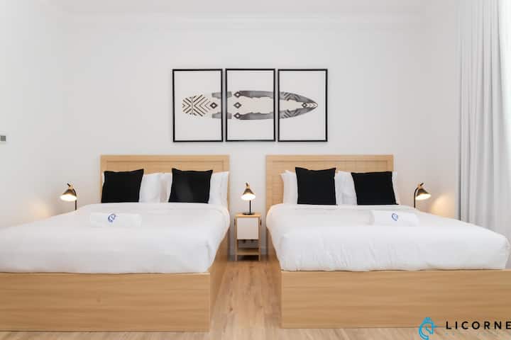 Seaside Serenity: Beach View Room Near Kite Beach - Dubái