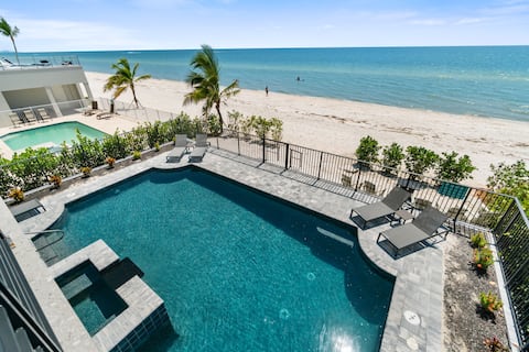 Modern, Luxury Beachfront Pool Home | Sleeps 12