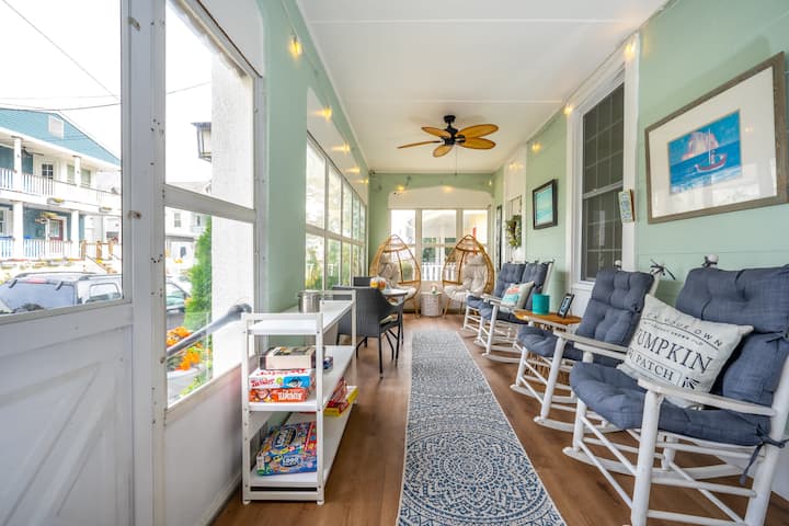 Newly Renovated Beach Apartment 5 W/ Private Entry - Jersey Shore