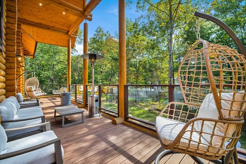 Luxury 7BR Mountain Cabin