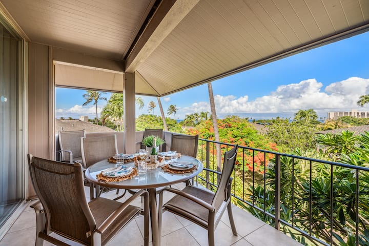 Lanai View, Pool, Ac, Beach Cabana -Eldorado E204 - Kaanapali, HI