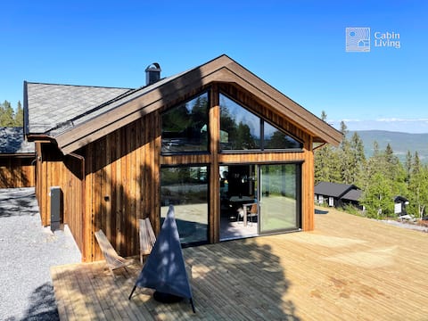 New and Modern Cabin at Norefjell with sauna