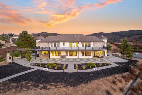 Vineyard Chateau Sanctuary | Sauna | Tennis | Pool