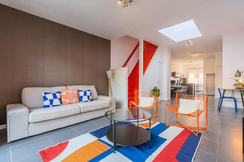 Annonce Airbnb populaire: 3 bedroom house with garden, near metro à Croix