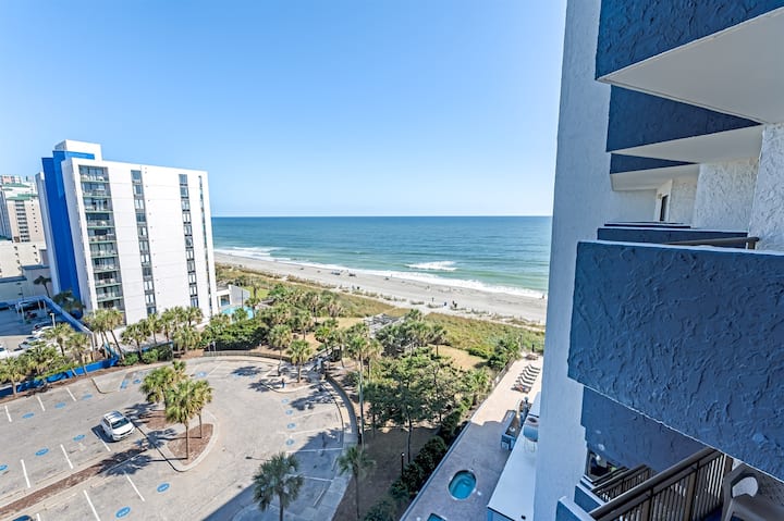 Oceanview Bluewater Resort's King Honeymoon Suite! - Myrtle Beach, SC