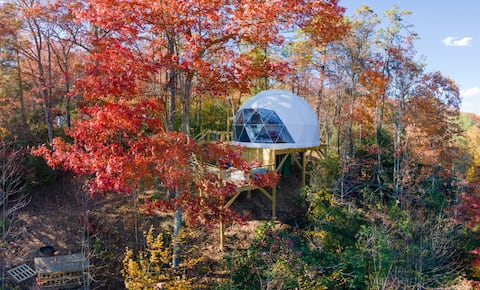 Luxury Spa Dome: Sauna & Hot Tub