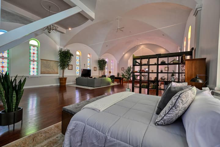 Bett auf der Hauptetage