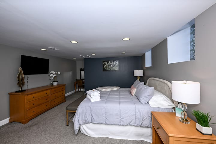 Schlafzimmer 2 auf der unteren Etage