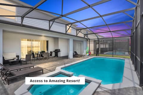 Gated & Spacious, Full Resort Access!