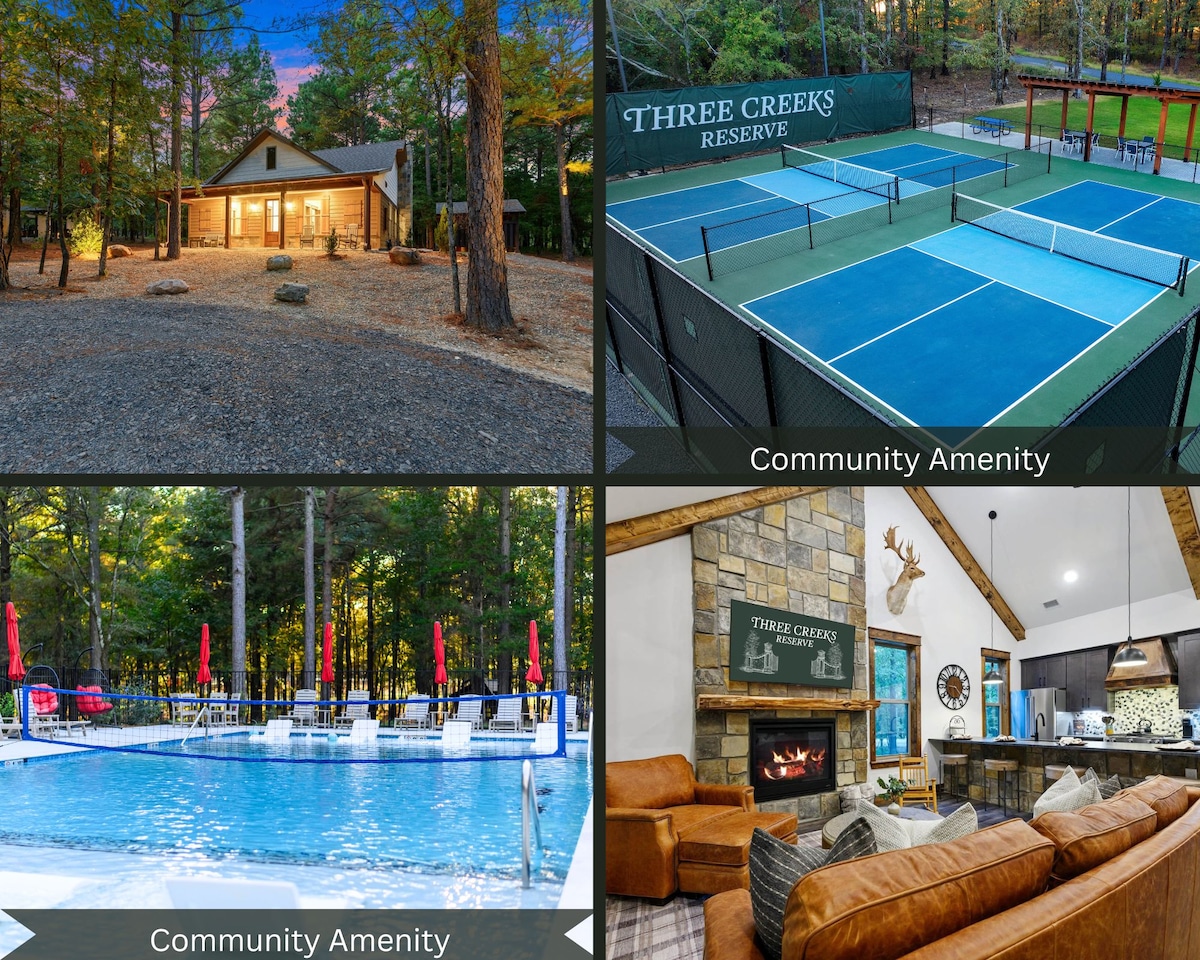 Wild Pine: Pickleball, Swimming Pool, Clubhouse - Cabins for Rent