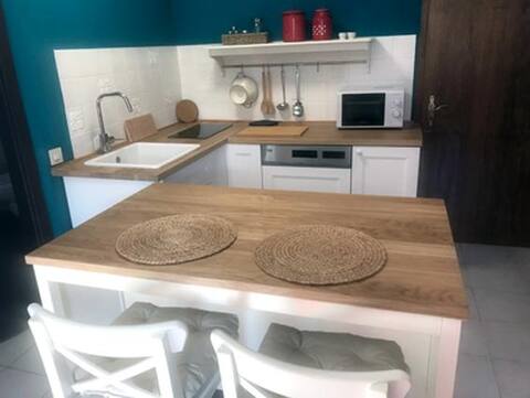 Vacation apartment, first floor, 58 square meters (Traummichel)