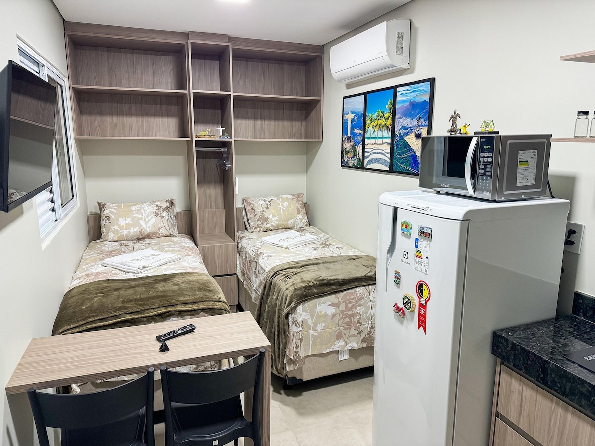 Foto van de hele kamer,slaapkamer