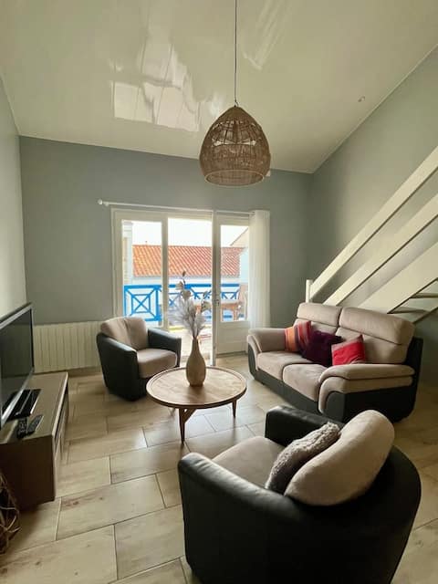Top Airbnb: Duplex apartment – 3 bedrooms – La Chaume à Vendée