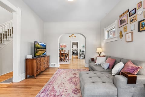 Top performing Airbnb: SoBo 3BR | Historic Charm + Modern Luxury Home in Baker