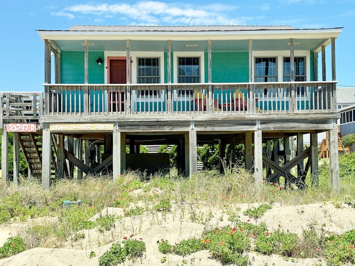 Sn10247 - Oceanside With 2 Br's, Front Porch Ocean - Nags Head, NC