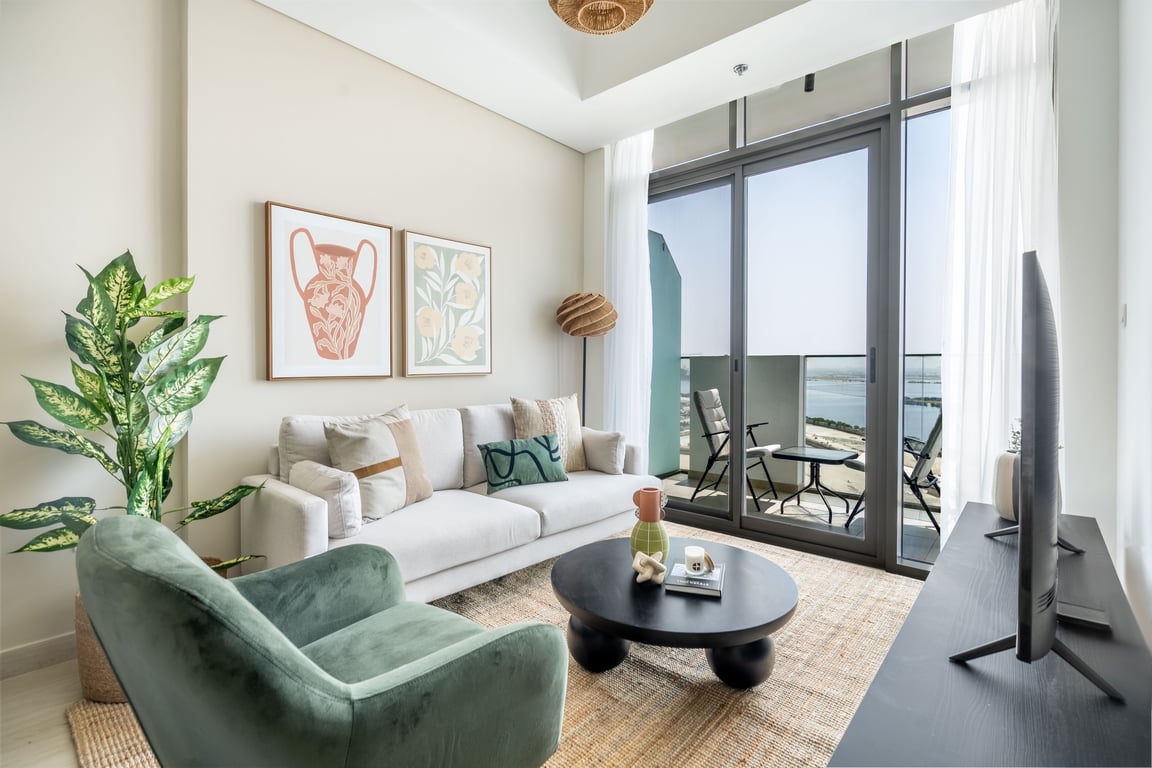 Top Airbnb: GuestReady – 1BD l Beautiful Creek View l Balcony in Al Jadaf