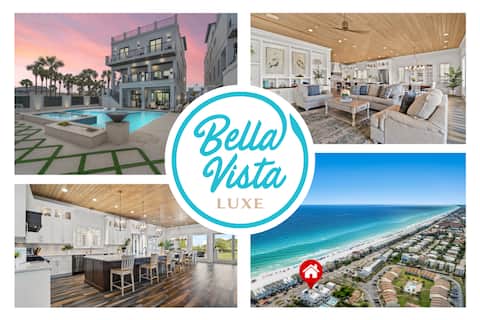 Popular Airbnb listing: *Bella Vista Luxe*Pool & Hot Tub*Golf Cart*Theater in Crestview / Fort Walton Beach / Destin