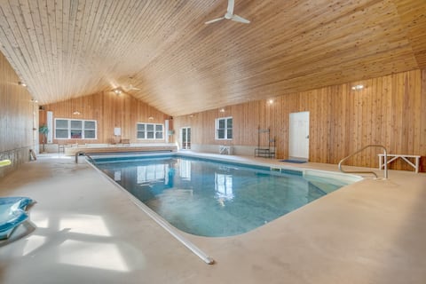 Willow Creek Homestead Indoor Pool Lake Access