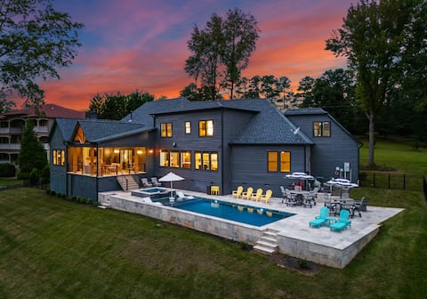 New Saltwater Pool + Spa, Views | Wilson Hideaway