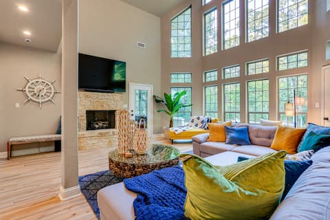 Game Room + Lake Bonham On-Site: Family Getaway!