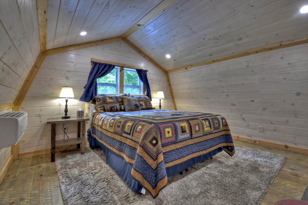 Suite principal queen en la planta superior