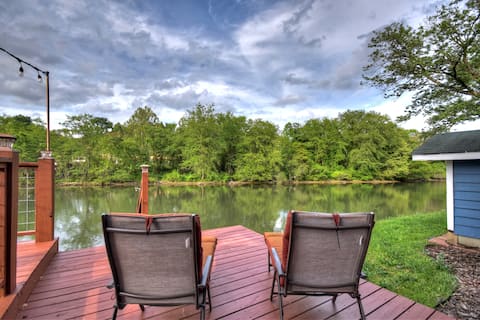 Ocoee River Retreat | Water Front | Deck on Water