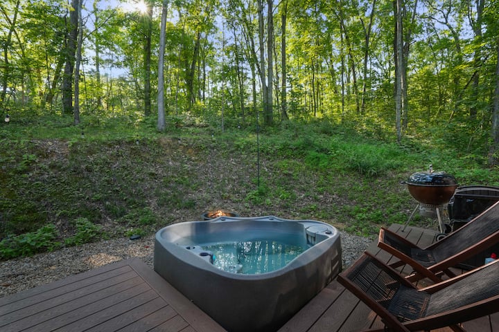 Romantic Cabin - Hocking Hills- XO Bungalow - Cabins for Rent in