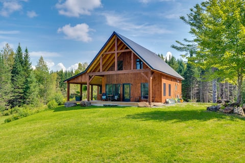Fire Pit & Views: Pet-Friendly Vermont Cabin