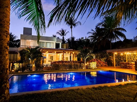 Beachfront house on the Route of Miracles