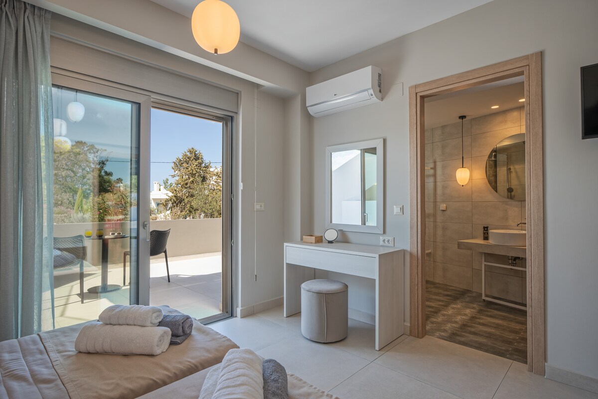 1 of 2 Bedroom at the lower level of the house